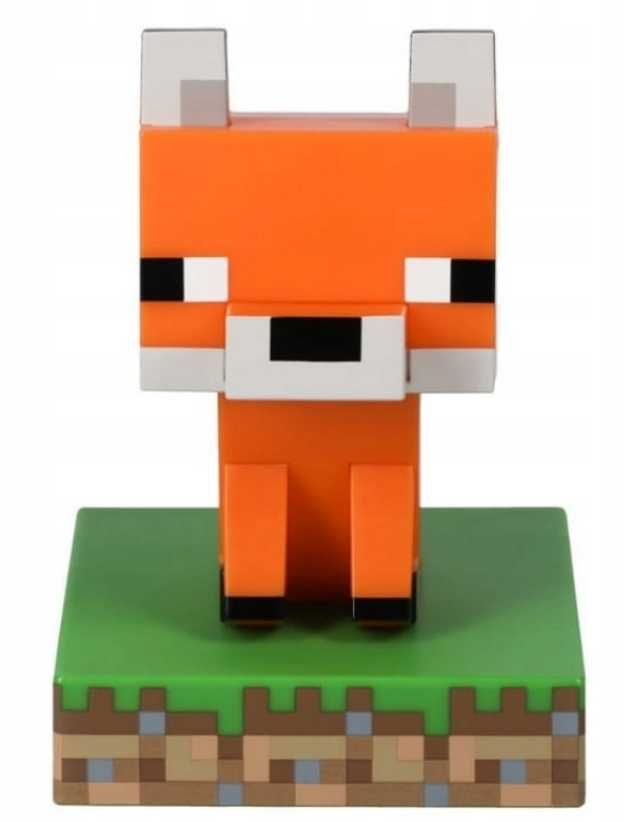 Minecraft Lis Renard mini lampka nocna na biurko Icons dla dziecka