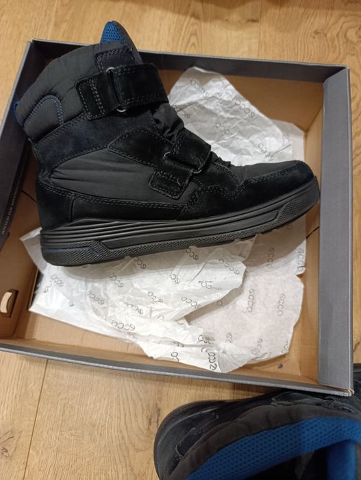 Зимові чобітки Ecco 38  39 р 25 см зимние ботинки сапоги сапожки экко