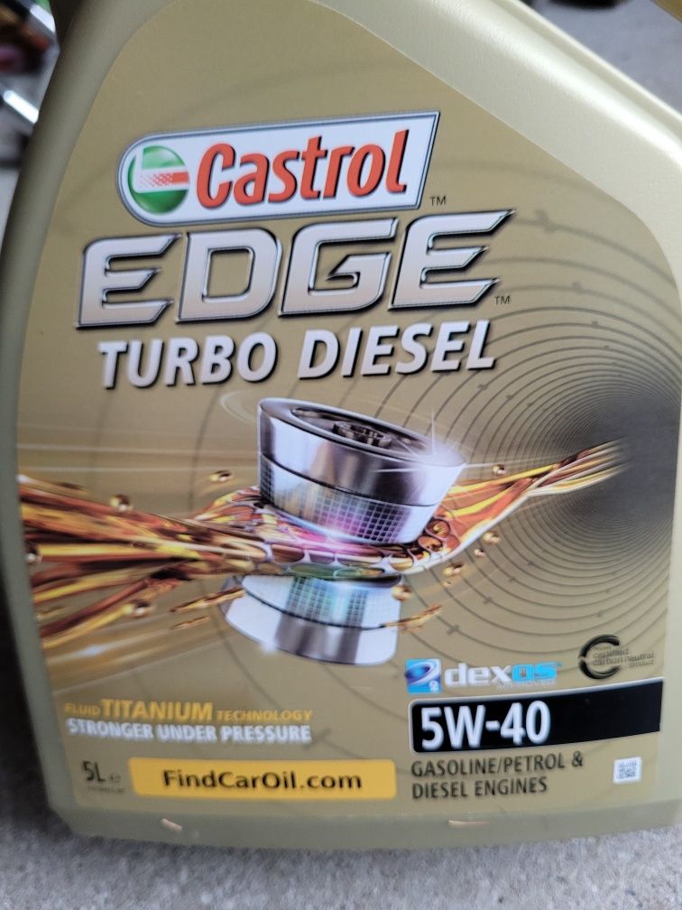 Olej castrol edge 5w40