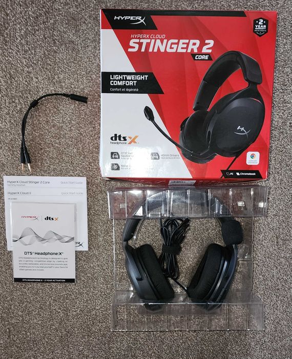 Rato RAZER e Headsets HYPERX Cloud Stinger 2