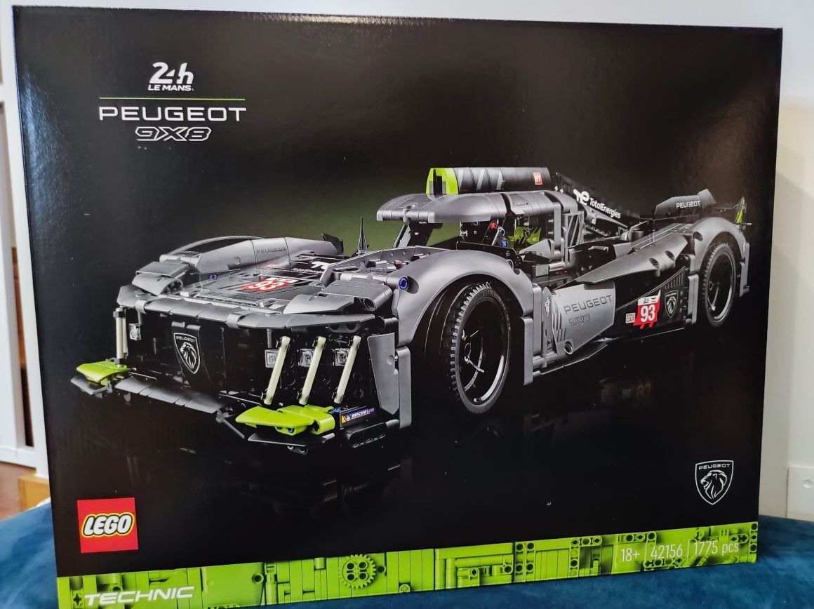 LEGO Technic 42156 PEUGEOT 9X8 24H Le Mans Hybrid Hypercar - SELADO