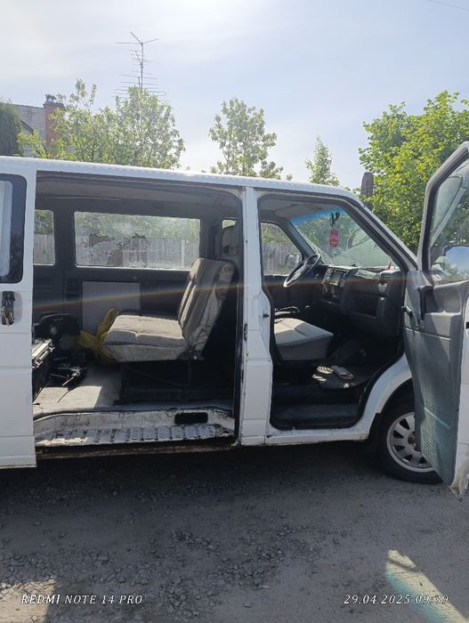 Фольксваген т4 на повному ходу