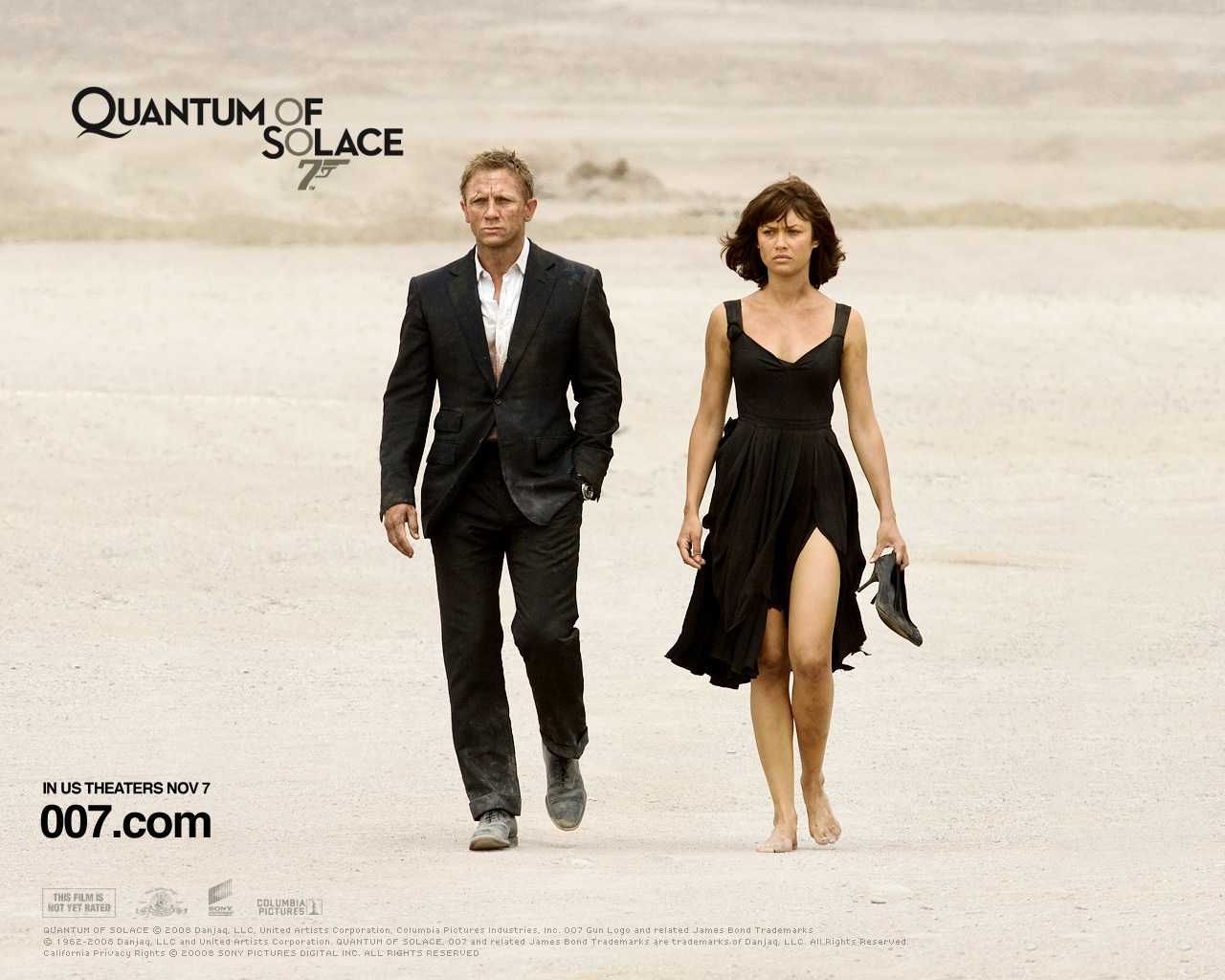007 QUANTUM OF SOLACE (Marc Forster) Daniel Craig/Olga Kurylenko