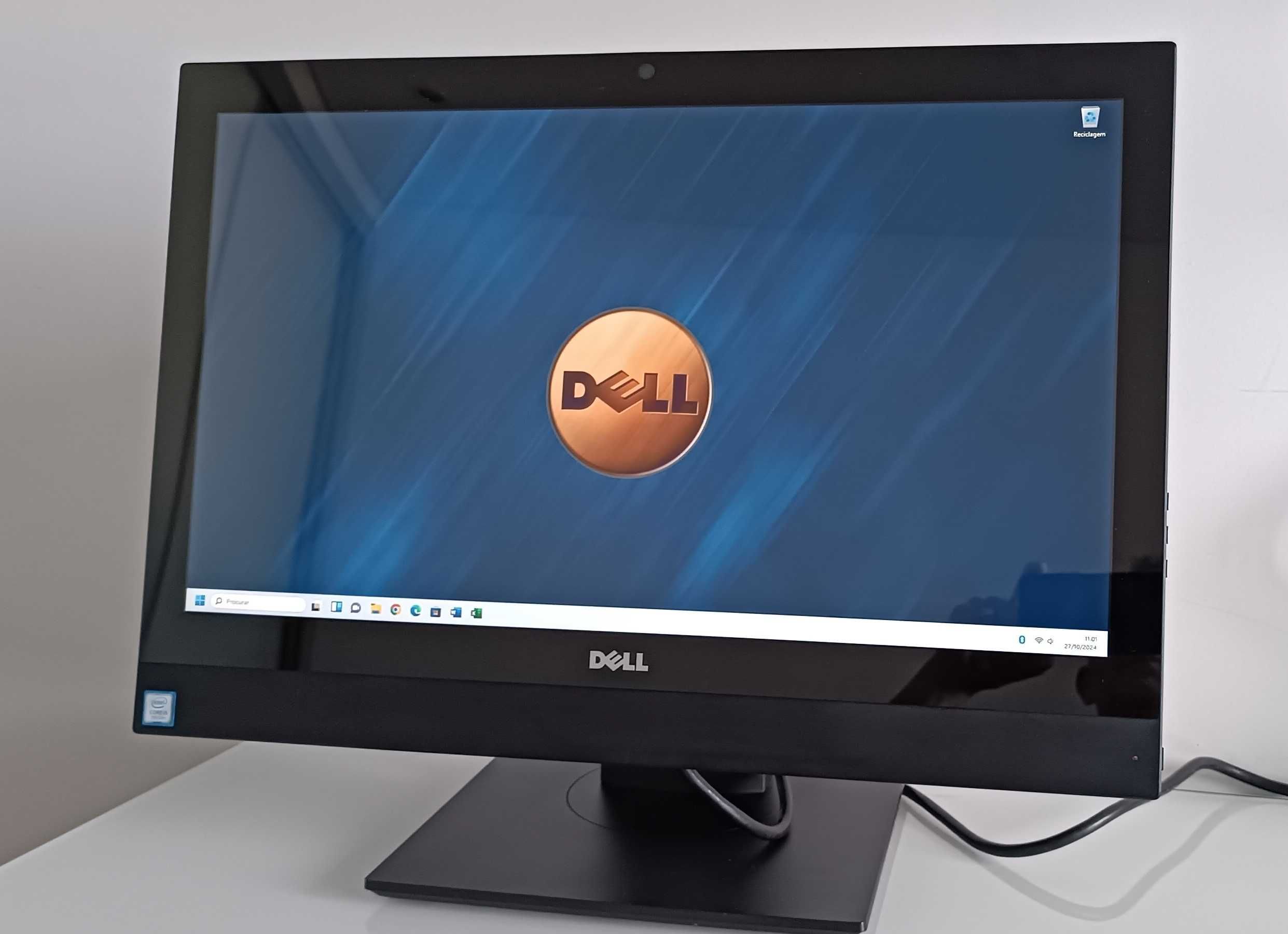 Dell Optiplex All In One 5250 Ecrã 21.5 FHD touch/i5/16GB RAM/NVME+HDD