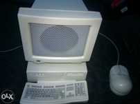 Radio pequeno, imitação de pc