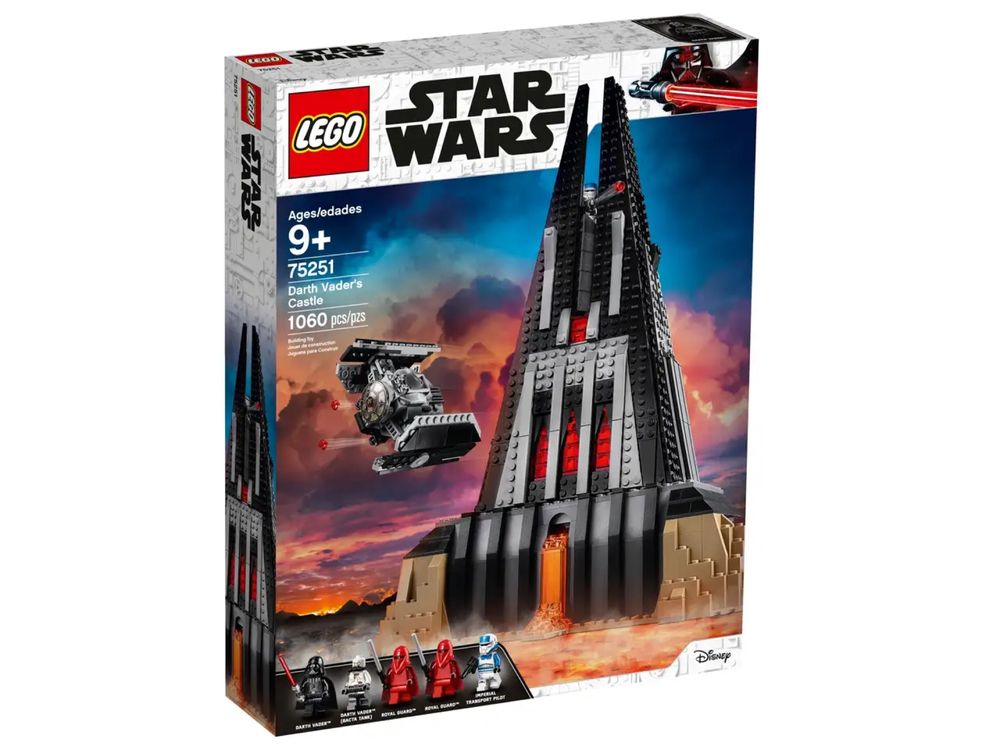 Lego Star Wars Darth Vader Castle 75251