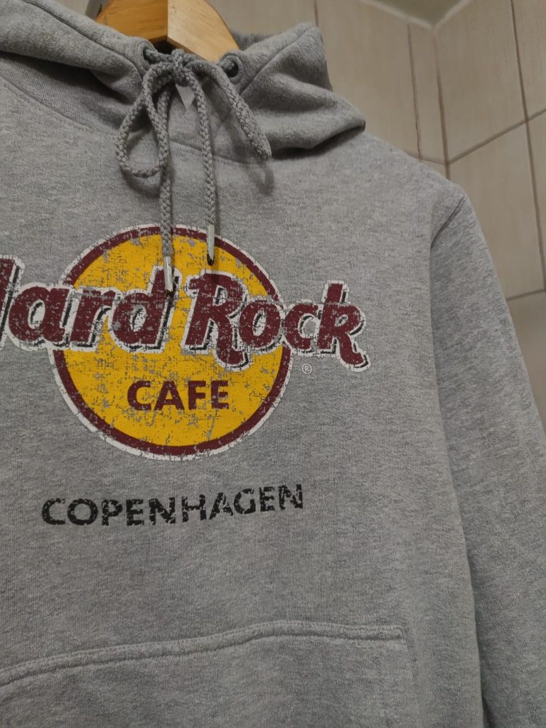 bluza hoodie kangurka S Hard Rock Cafe Copenhagen classic sport retro