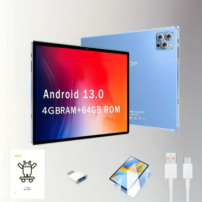 Планшет 10.1" BDF Technology P37 8 ядер | 8 ОЗУ | Dual Sim LTE