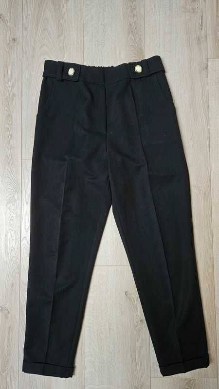 Spodnie czarne rozm. 38 cm