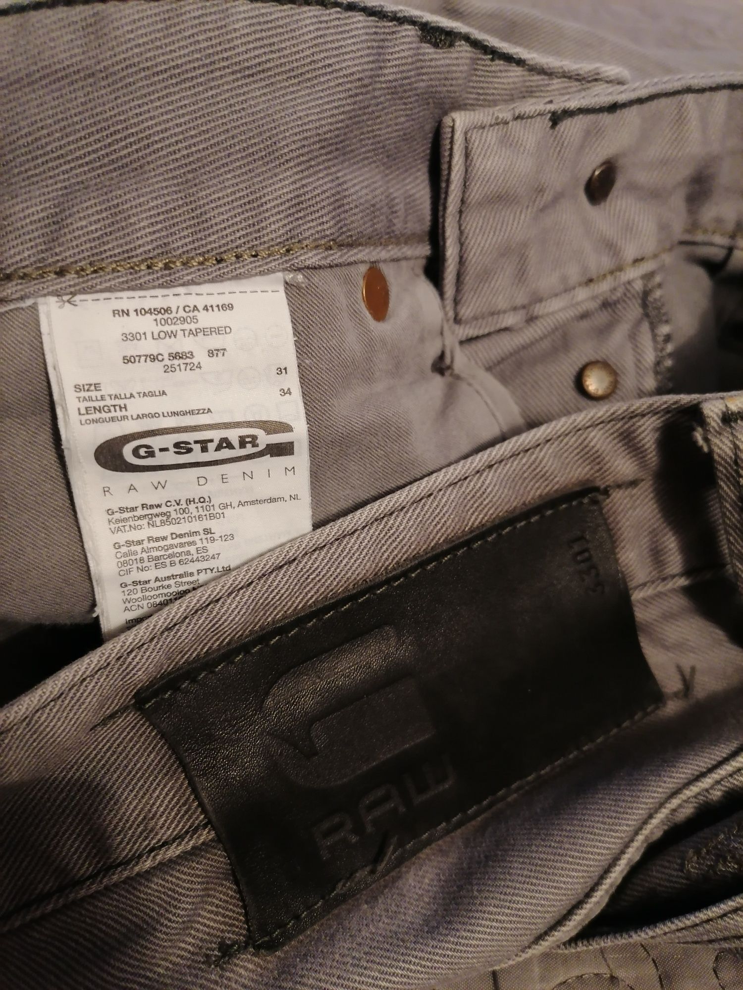 Spodnie G-Star Raw 31/34