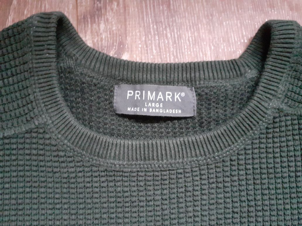 Sweter zielony Primark L