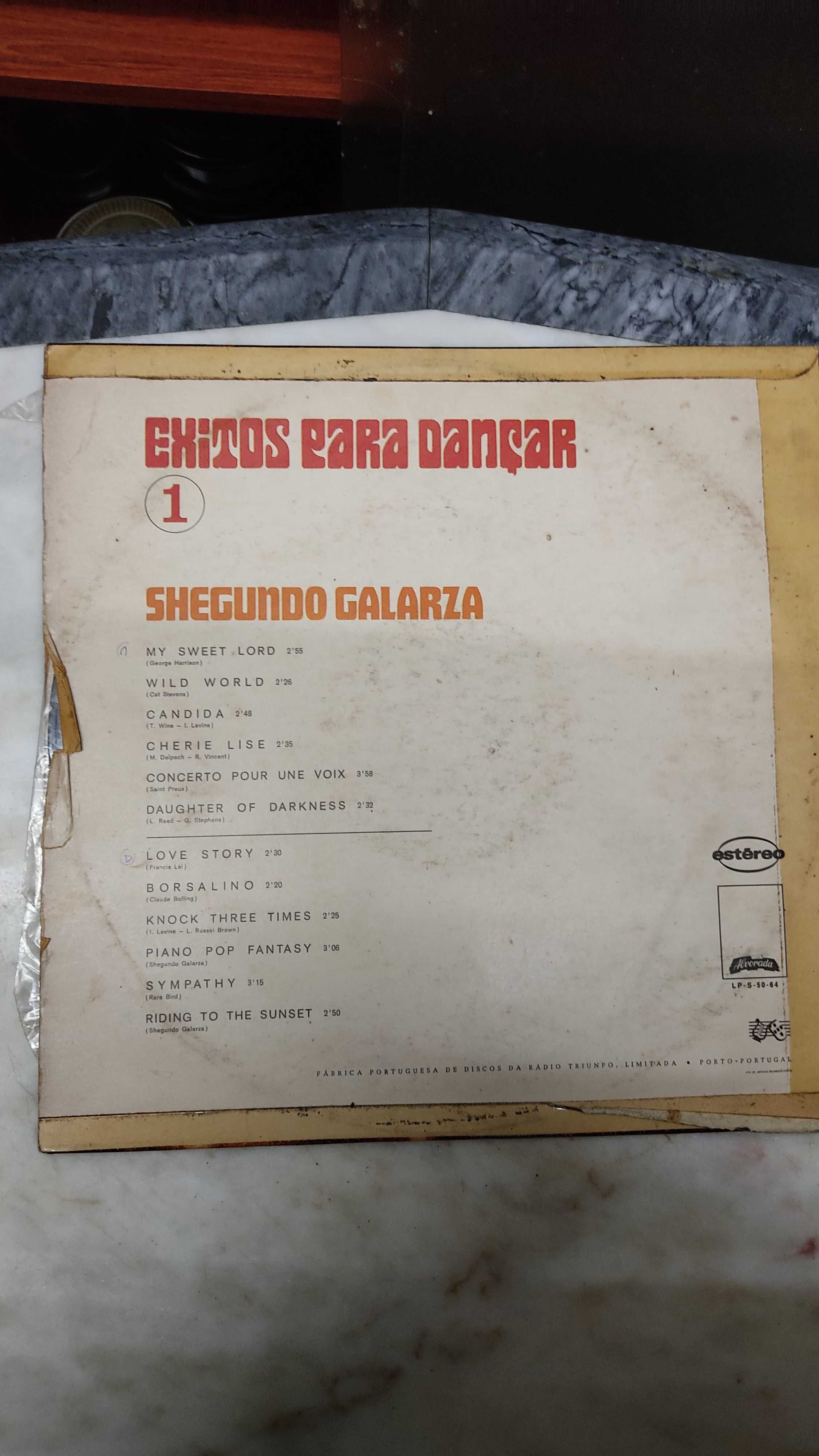 LP Vinil Shegundo Galarza Album  33 Rotações Disco