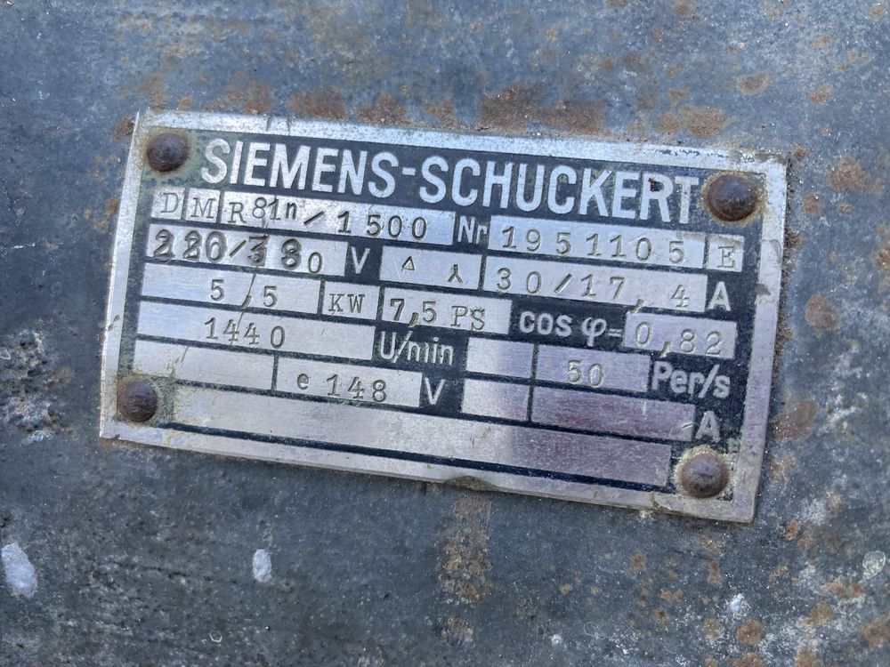 Silnik Siemens Zabytek