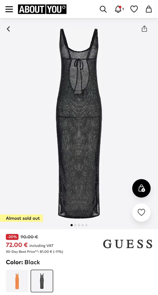 Пляжна сукня Guess (Оригінал)