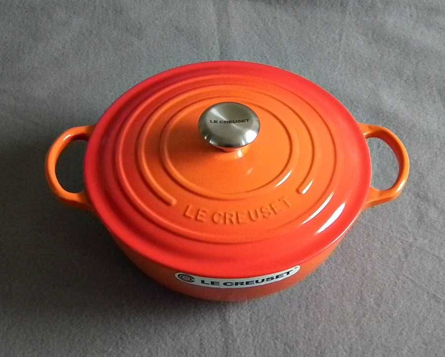 Francuski garnek żeliwny LE CREUSET La Marmite 26cm 4,1l, do indukcji