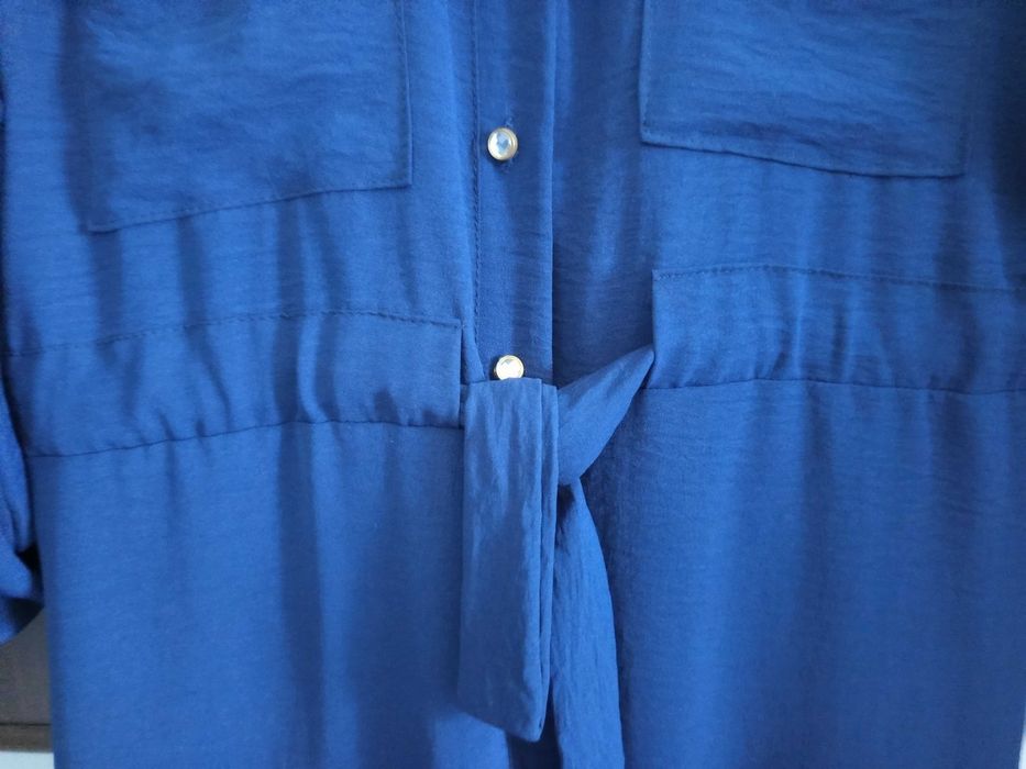 Sukienka granatowa 3/4 M/L