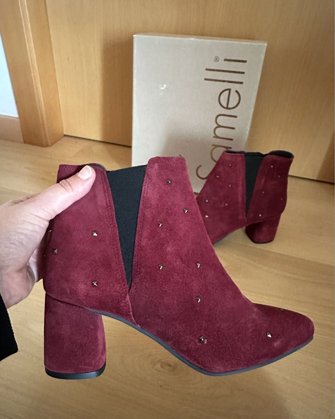 Botas Bordeaux Samelli Novas Nº 38