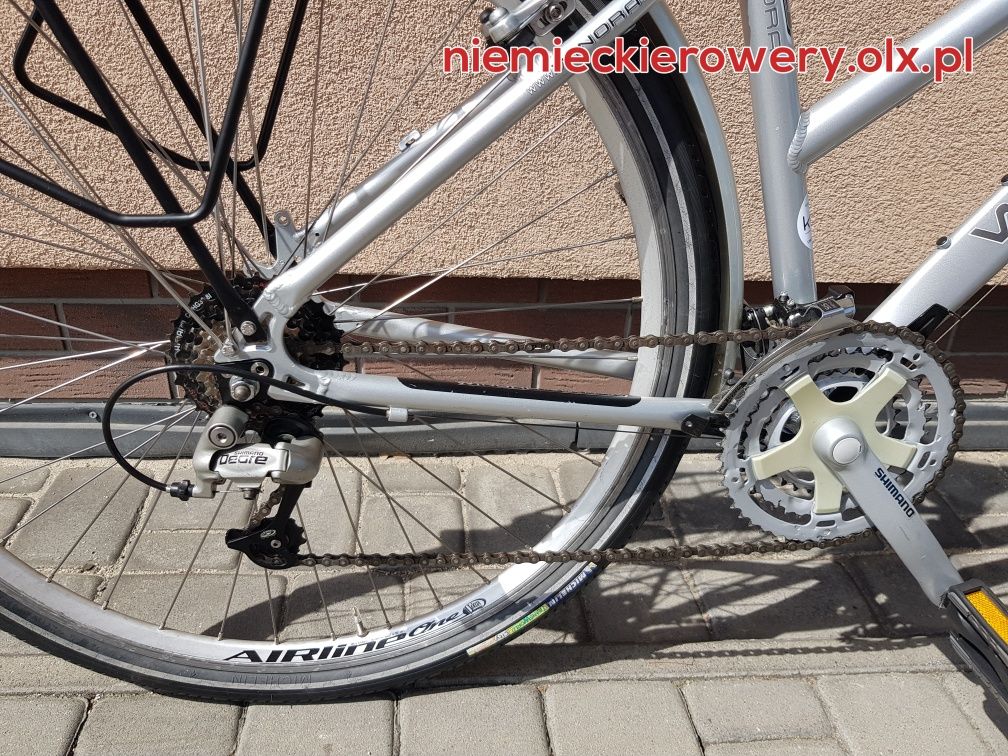 Rower damski trekkingowy WINORA koła 28 SHIMANO DEORE aluminium rabat