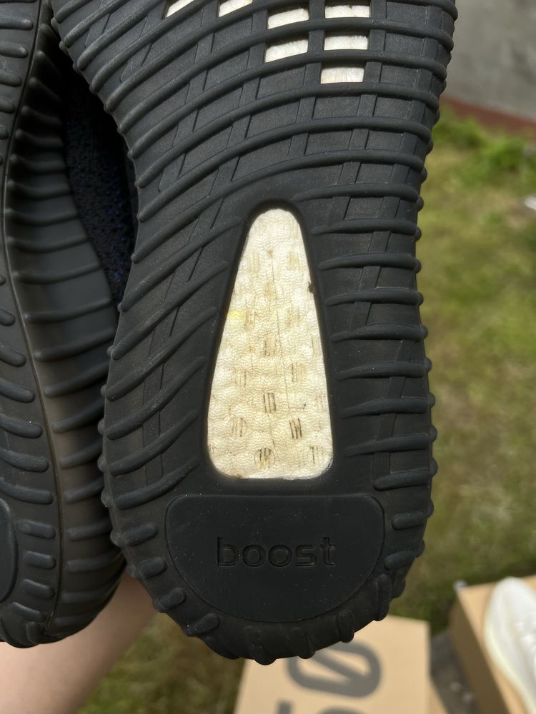 Adidas Yeezy Boost 350 V2 Dazzling Blue sneakersy niskie czarne 44