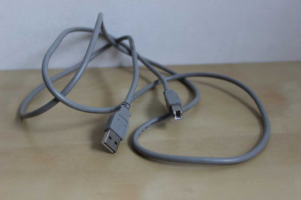 Kabel przewód USB do podłączenia drukarki z komputerem USB A do USB C