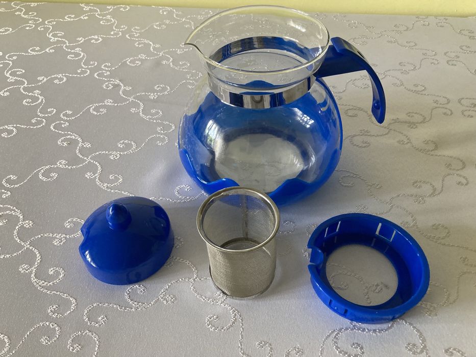 Dzbanek Szklany Kuchenny na Kawę lub Herbatę i inne napoje