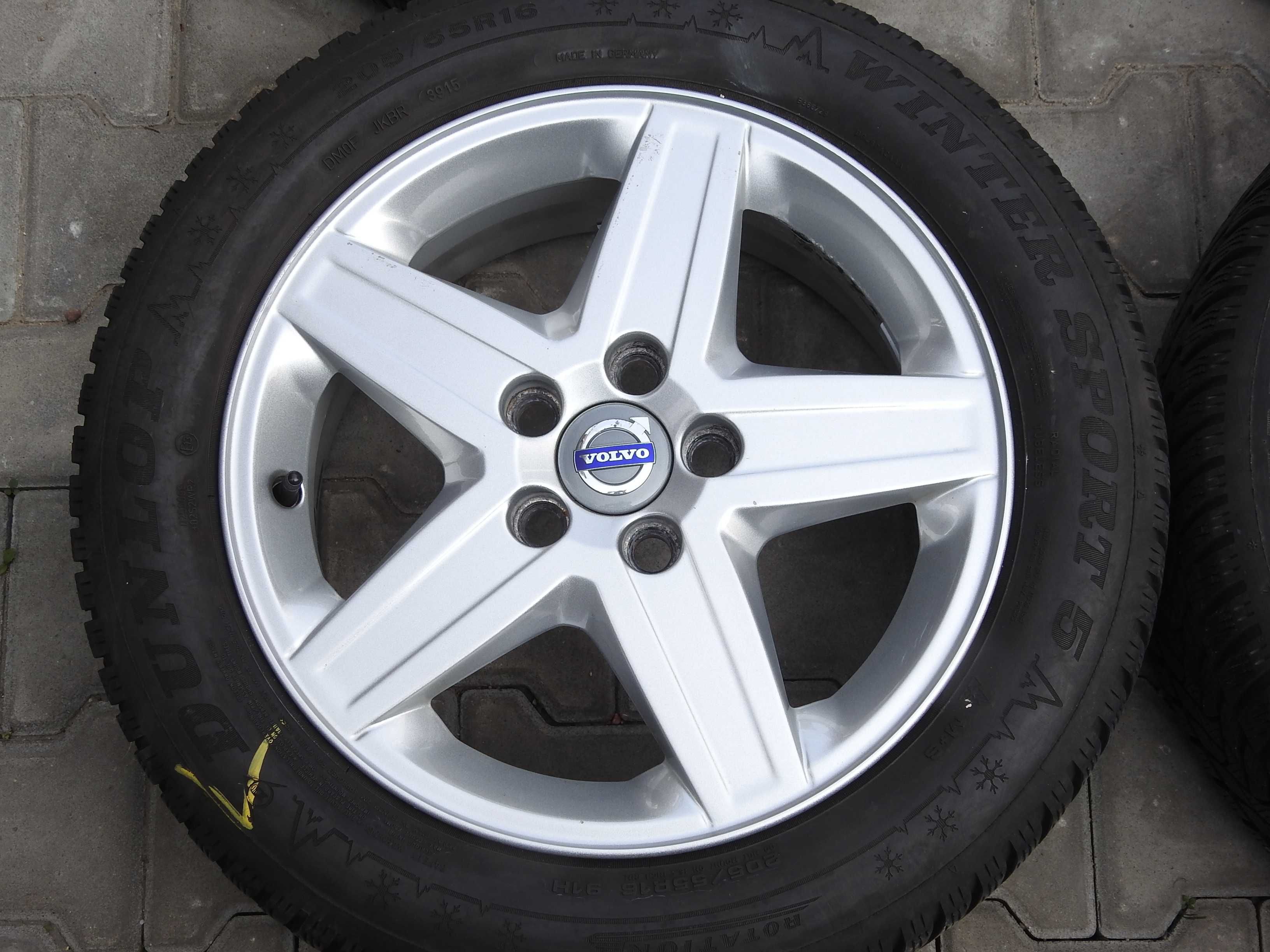 4x 16'' 5x108 Volvo 6,5J ET52,5 Piasta 63,3mm  SUPER STAN