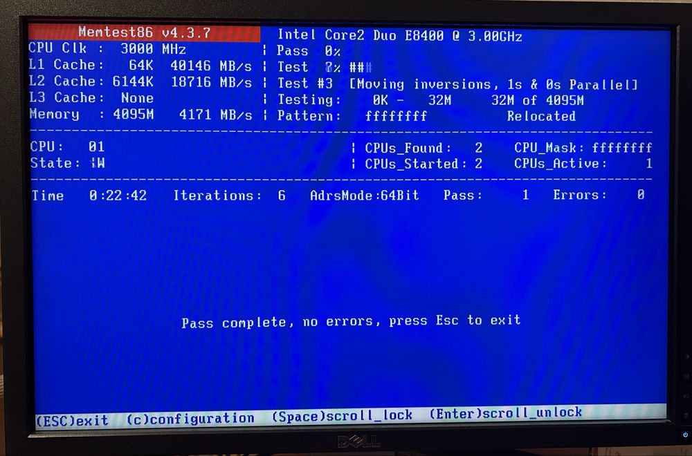 Retro PC | LGA775 | Core2Duo E8400 |EP45, 4GB RAM | Win7 | bez HDD/GPU
