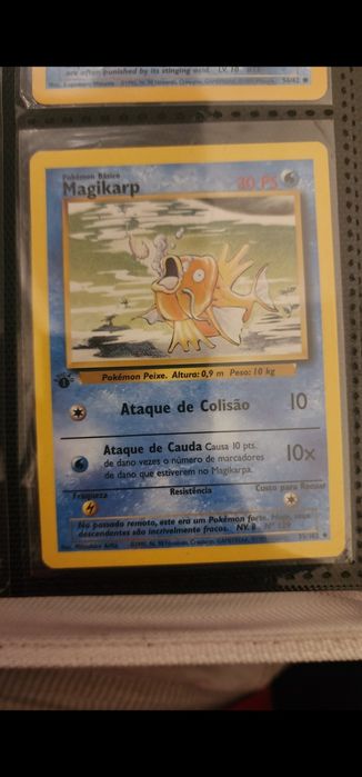 Magikarp 1 edicao pokemon