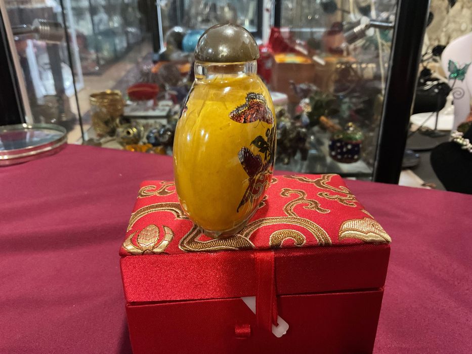 Snuff bottle oriental  07cm ,sem caixa