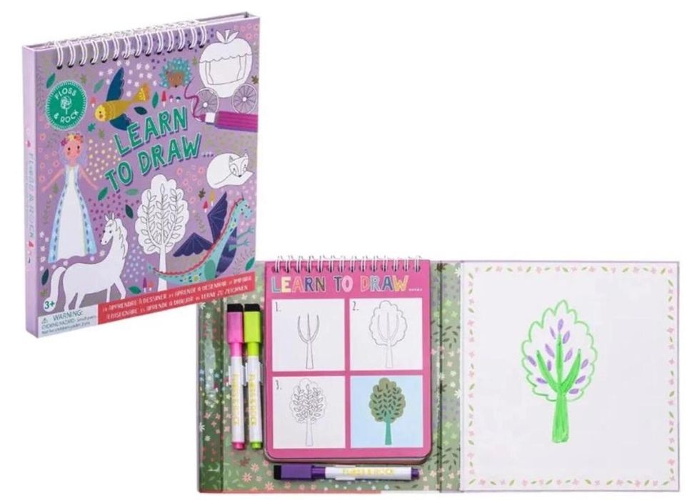 Zestaw do nauki rysowania bajkowy świat Floss & Rock