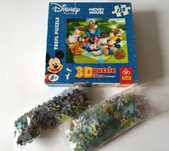 Puzzle Trefl Visual Echo 3D Disney MICKEY MOUSE Piknik 120 el. x 2