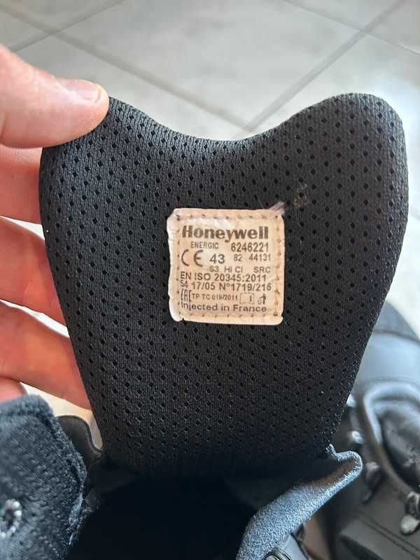 Bota HONEYWELL Bombeiro, Guarda florestal, S3 CI HI SRC Tamanho-43