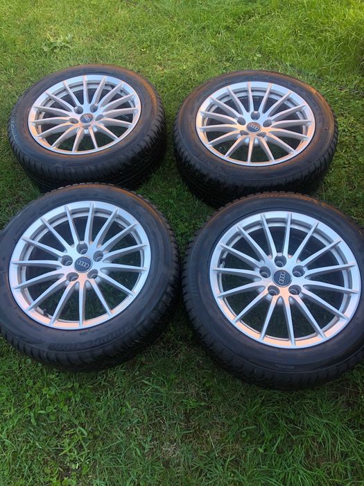 koła zimowe Audi A4B9,B8 5x112 Bridgestone 225/50/17 oryginalne