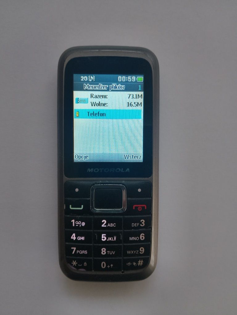 Motorola WX 306 klasyk