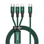 Kabel Baseus Rapid Series 3w1 Usb-c - Usb-c / Lightning / micro Usb 20