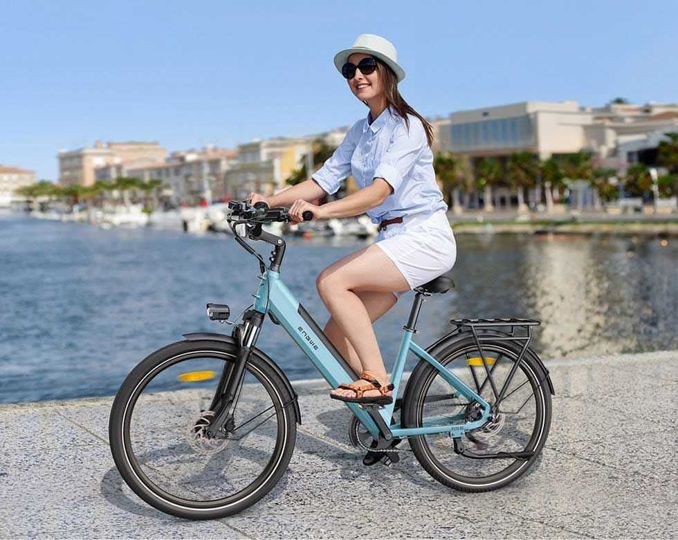 NOWY Rower elektryczny miejski ENGWE P275 SE blue (27,5") blue 250W