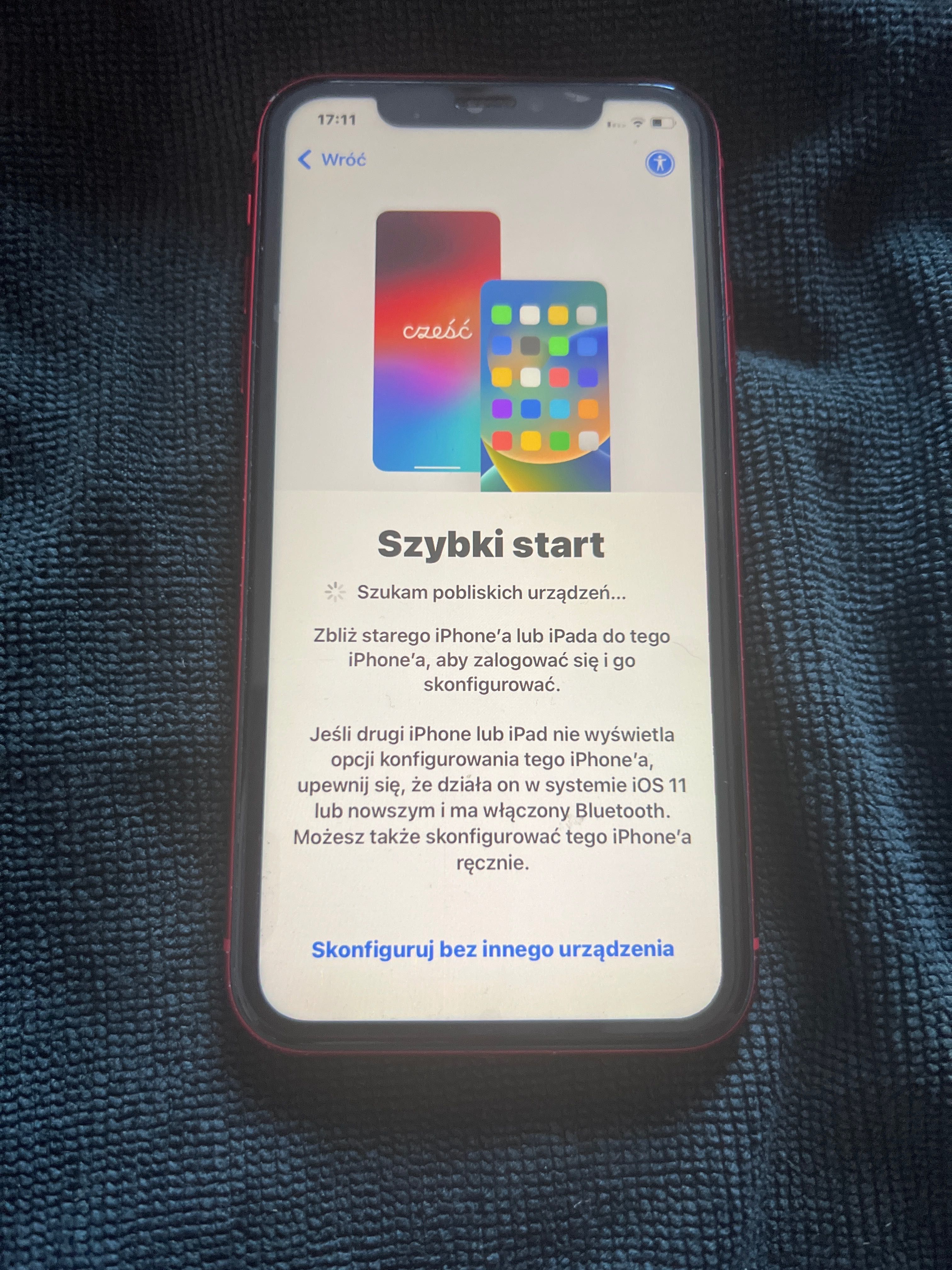 iPhone 11 czerwony