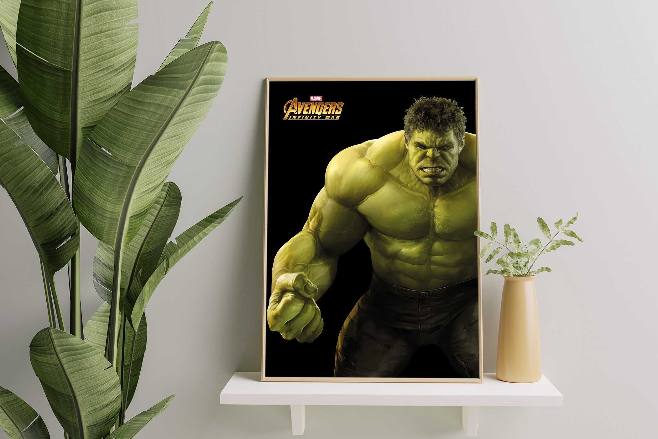 HULK PLAKAT A3 - Avengers, Hulk, Marvel - GRATIS