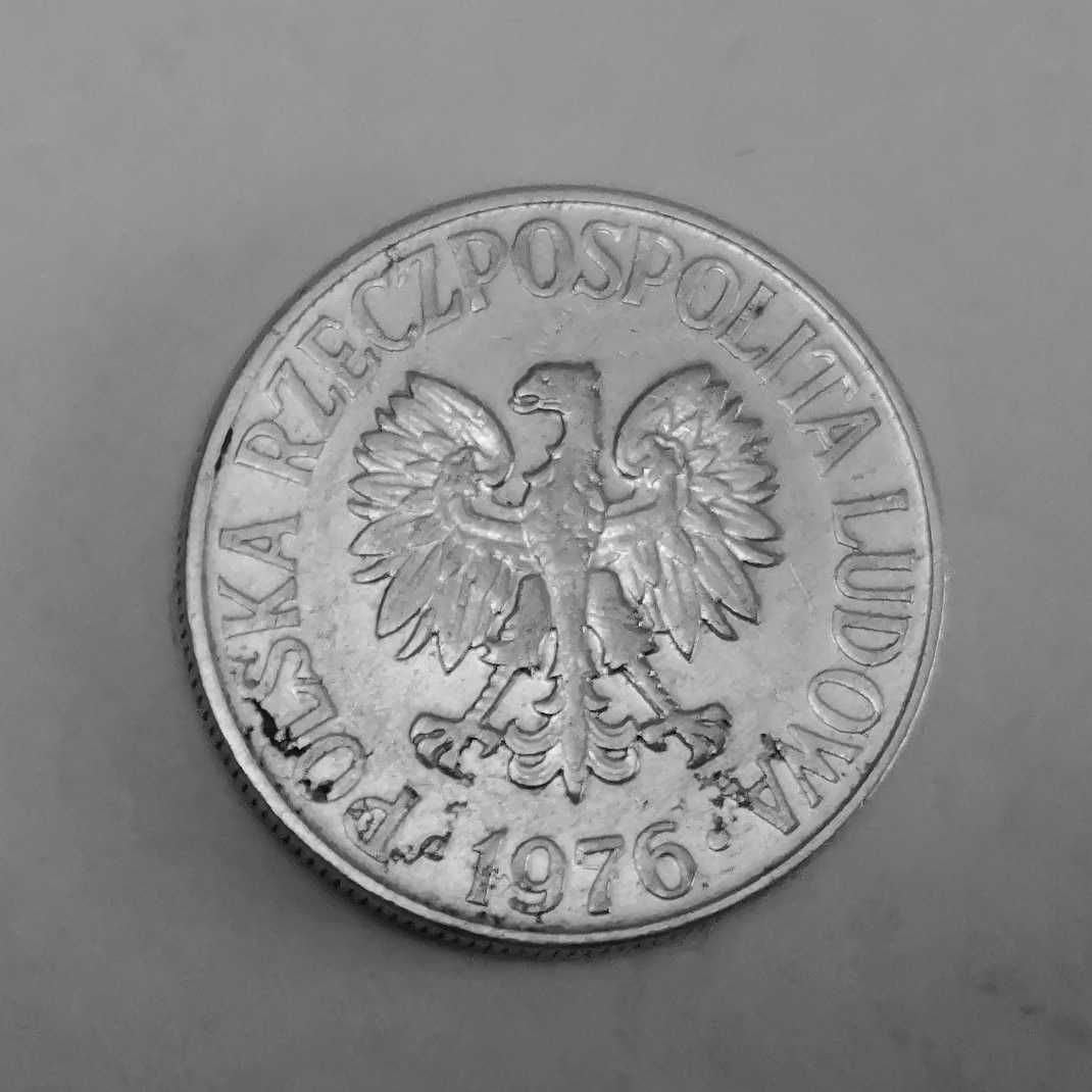 Moneta PRL 50 groszy 1976r.Al.Stan monety widoczny na zdjęciach.
