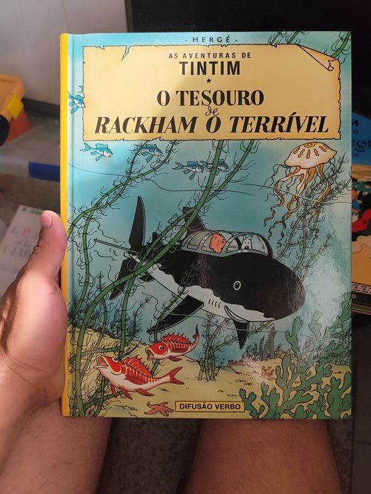 Livros banda desenhada tintin