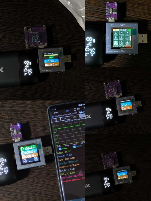PD USB Тестер Fnirsi FNB58 BT , FNB48P , KWS - X1 , Atorch TU13