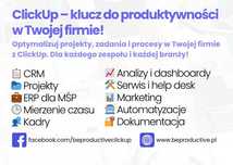 Wdrożenia ClickUp w dowolnej branży - Cyfryzacja procesów firmowych