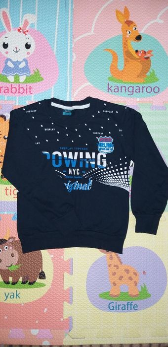 Свитшот двунить без начёса.