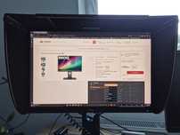 BENQ SW240 24.1" monitor dla fotografa grafika montaż video