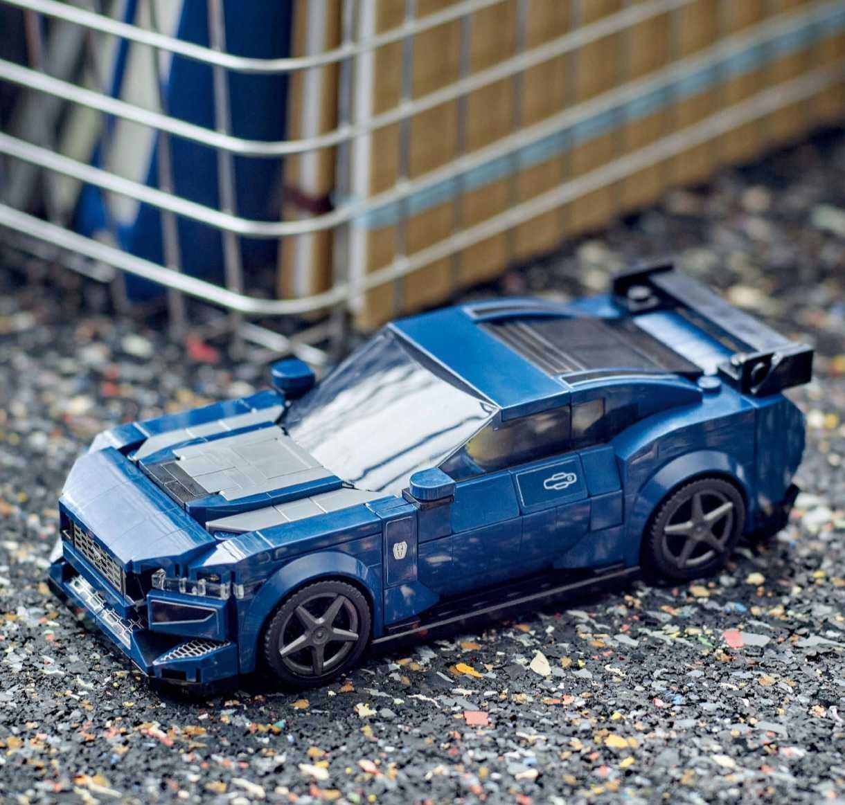 Klocki Model Ford Mustang Dark Horse Prezent Samochód LEGO Speed Auto
