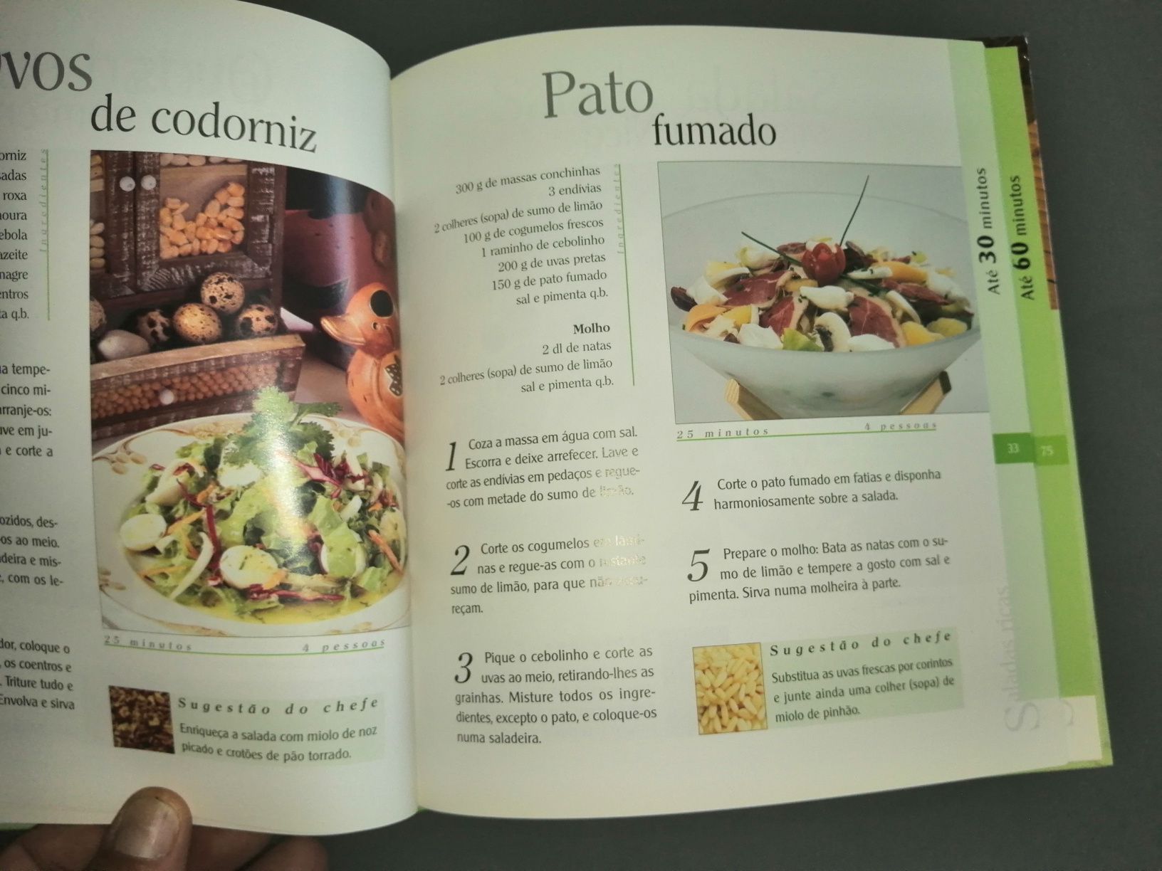 Saladas coleção facil e saboroso	Impala editores	Como novo!!*