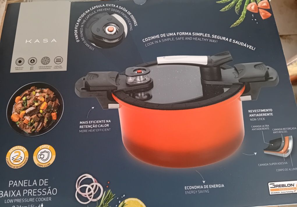 Panela de baixa pressão