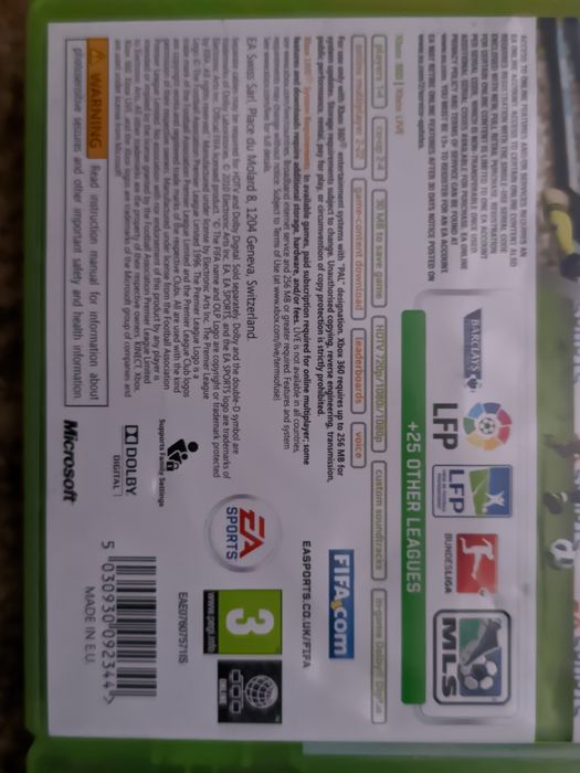 Диск игра Xbox Fifa 11,12,19