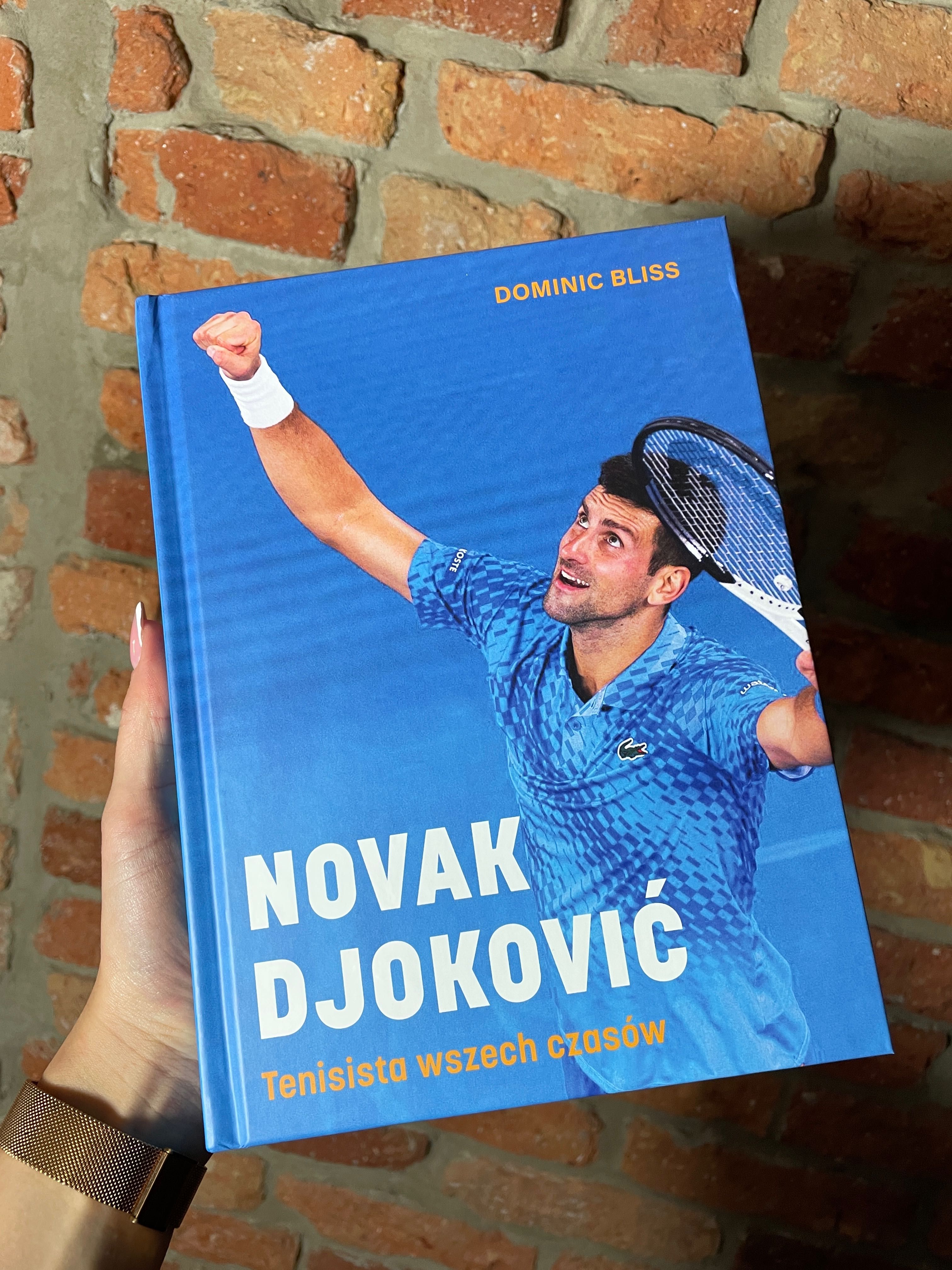 Książka Novak Djoković tenisista wszech czasów tenis nowość