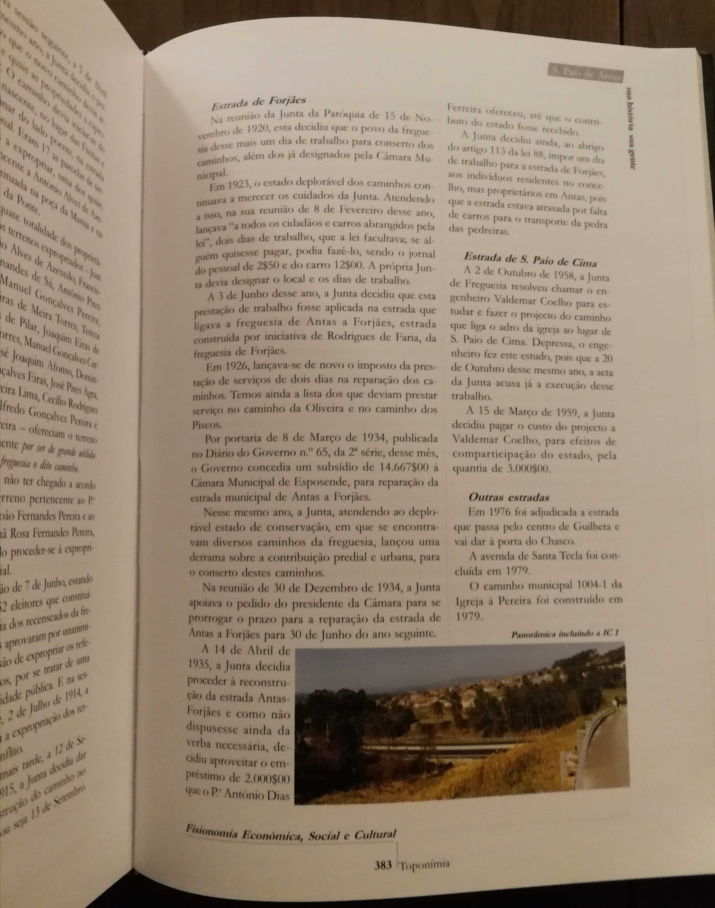 História de Esposende, São Paio de Antas - Monografia